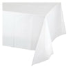 Hardware store usa |  54x108 WHT Table Cover | 1255 | CREATIVE CONVERTING