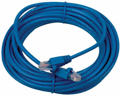 25' CAT5E BLU Cable