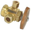 Hardware Store USA | 3WY BRS Dual Out Valve