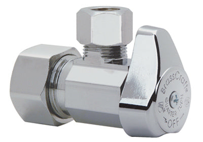 Hardware Store USA | 5/8x1/4 CHR ANG Valve