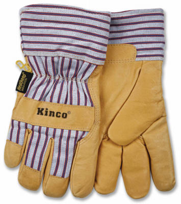 Hardware store usa |  LG Lined Pig Palm Glove | 1927-L | KINCO INTERNATIONAL