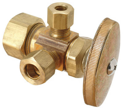 Hardware Store USA | 5/8x3/8 Dual Out Valve