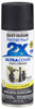 Hardware store usa |  PT2X 12OZ FLT BLK Paint | 334020 | RUST-OLEUM