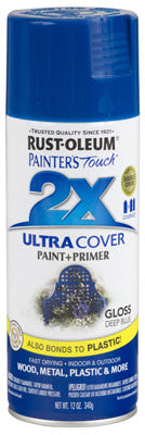 Hardware Store USA | PT2X 12OZ GLS BLU Paint