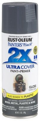 Hardware Store USA | PT2X12OZ GLS DGRY Paint