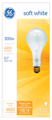 Hardware store usa |  GE300W CLR STD LGT Bulb | 73788 | G E LIGHTING