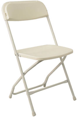 Hardware store usa |  WHT Plas Folding Chair | 2180 | PRE SALES INC