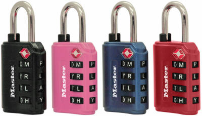 Hardware store usa |  TSA Luggage Alpha Lock | 4691DWD | MASTER LOCK CO