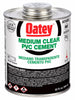 Hardware Store USA | 32OZ CLR MED PVC Cement