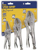 Hardware store usa |  3PC Vise Grip Plier Set | 323S | IRWIN INDUSTRIAL TOOL CO