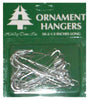 Hardware store usa |  50CT SLV Ornament Hook | 3925000 | HOLIDAY TRIM
