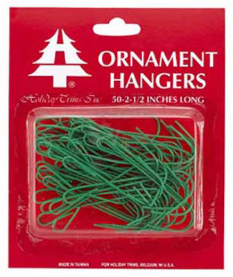 Hardware store usa |  50CT GRN Ornament Hook | 3929000 | HOLIDAY TRIM