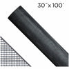 Hardware Store USA | 30x100BLK ALU Scr Cloth