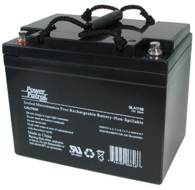 Hardware store usa |  12V34A LeadAcid Battery | SLA1156 | INTERSTATE ALL BATTERY CTR