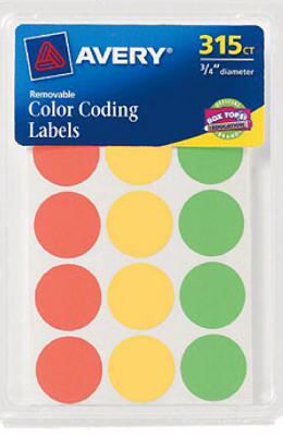 315CT ColorCoding Label