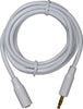 Hardware store usa |  6' 3.5mm WHT EXT Cable | AH735ZV | AUDIOVOX