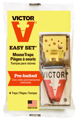 Hardware Store USA | Victor 4PK Mouse Trap