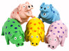 Hardware store usa |  Polka Dot Pig Dog Toy | 61006 | MULTIPET INTERNATIONAL