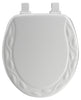 Hardware Store USA | WHT RND WD Toilet Seat