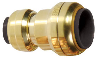 Hardware Store USA | 3/8x1/2 Red Coupling