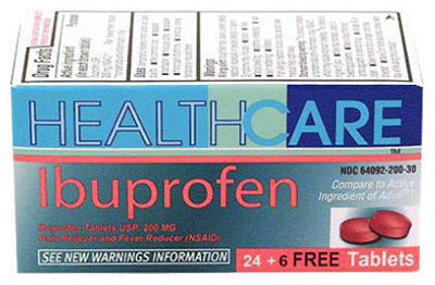 30CT 200mg Ibuprofen