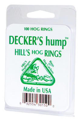 Hardware store usa |  100PK #3 Hog Ring | 3 | DECKER MFG COMPANY