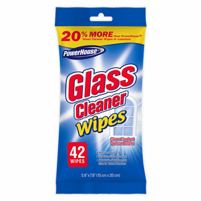 42CT Glass Cleaner Wipe