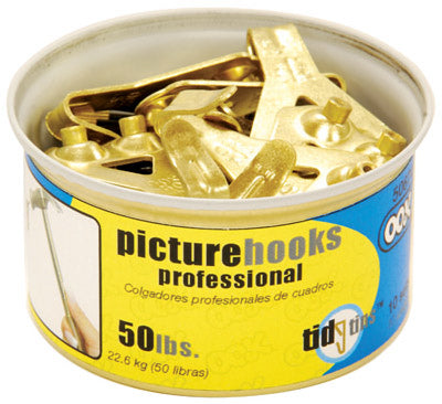 Hardware store usa |  10PC 50LB Hook Tin | 50674 | HILLMAN FASTENERS