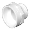 Hardware store usa |  1-1/2 DWV MPT Adapter | PVC 00109  1000HA | CHARLOTTE PIPE & FOUNDRY CO.