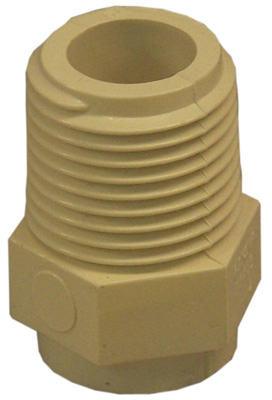 Hardware store usa |  1/2 CPVC MIP Adapter | T00060D | NIBCO INC