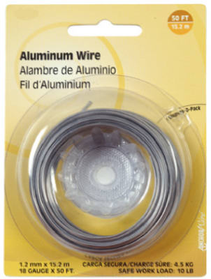 Hardware Store USA | 50' 18GA ALU Wire