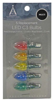 HW 5PK Mul C3 LED Bulb