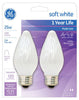 Hardware store usa |  GE2PK 25W WHT Flam Bulb | 75338 | G E LIGHTING