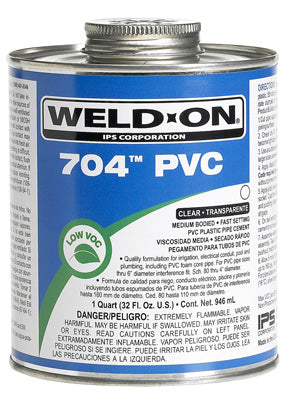 Hardware Store USA | 704 1/4PT CLR Cement | Pack Of 24