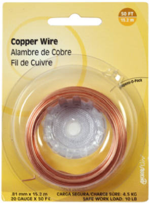 Hardware Store USA | 25' 18GA COP Wire