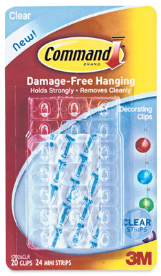 Hardware store usa |  20PK Decorating Clip | 17026CLR-ES | 3M COMPANY