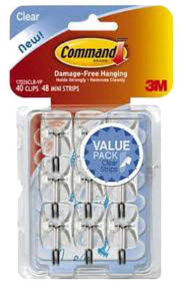 Hardware store usa |  9PK CLR Wire Hook | 17067CLR-9ES | 3M COMPANY