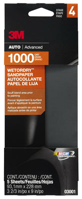 Hardware store usa |  5PK1000G Auto Sandpaper | 3001 | 3M COMPANY