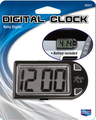 Hardware store usa |  Onyx DGTL Clock | 25211 | CUSTOM ACCESSORIES