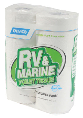 Hardware Store USA | 4PK 1Ply RV Toil Tissue