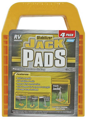 Hardware Store USA | 4PK Stabilizer Jack Pad