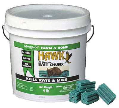 Hardware Store USA | Hawk 9LB Rodent Bait