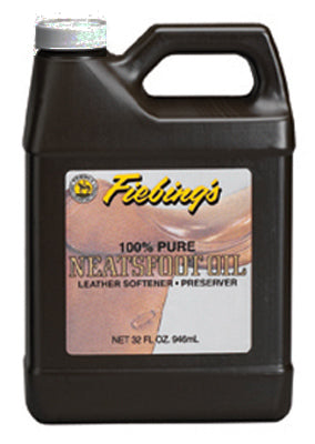 Hardware store usa |  32OZ 100% NeatsFoot Oil | PURE00P032Z | FIEBING COMPANY INC