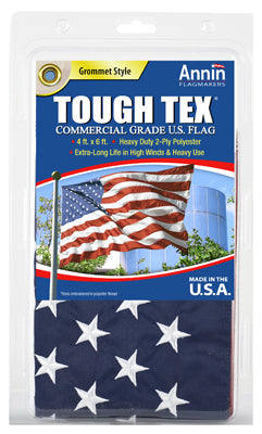 Hardware store usa |  4x6 Tough Tex US Flag | 182004 | ANNIN FLAGMAKERS