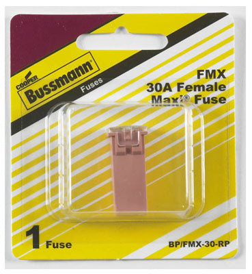 Hardware store usa |  30A PNK Fem Maxi Fuse | BP/FMX-30-RP | COOPER BUSSMANN