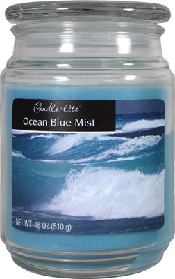 Hardware store usa |  18OZ Ocean BLU Candle | 3297128 | CANDLE LITE