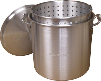 Hardware Store USA | 80QT ALU Pot/Basket