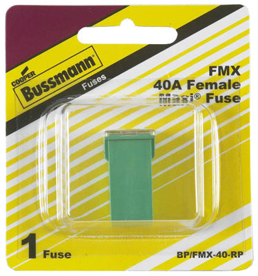Hardware store usa |  40A GRN Fem Maxi Fuse | BP/FMX-40-RP | COOPER BUSSMANN