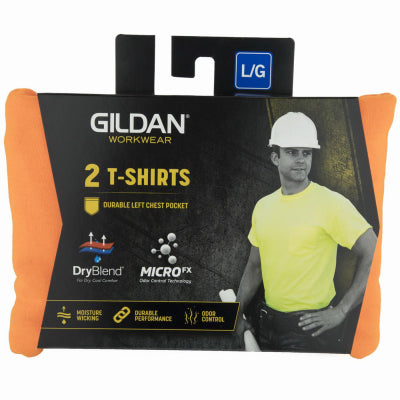 Hardware store usa |  2PK LG ORG S/S T Shirt | 1297052 | GILDAN BRANDED APPAREL SRL