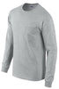 Hardware store usa |  LG GRY L/S T Shirt | 285477 | GILDAN BRANDED APPAREL SRL